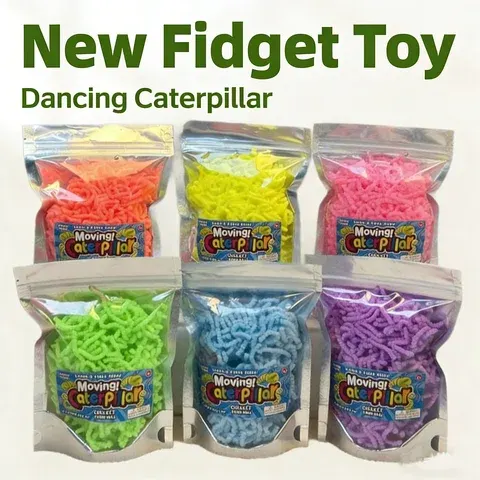 Raupen-Fidget-Spielzeug aus EVA