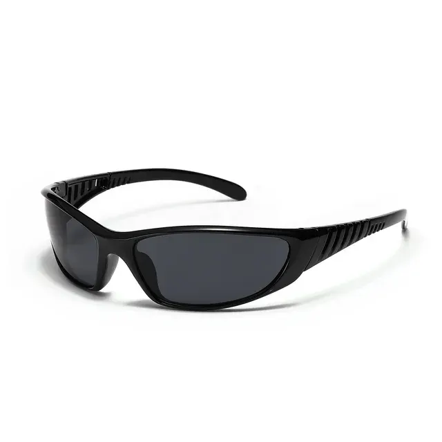 Y2K Sonnenbrille mit ausgehöhltem Rahmen 4