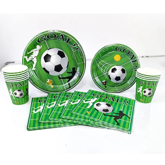 Fußball-Partygeschirr-Set 2