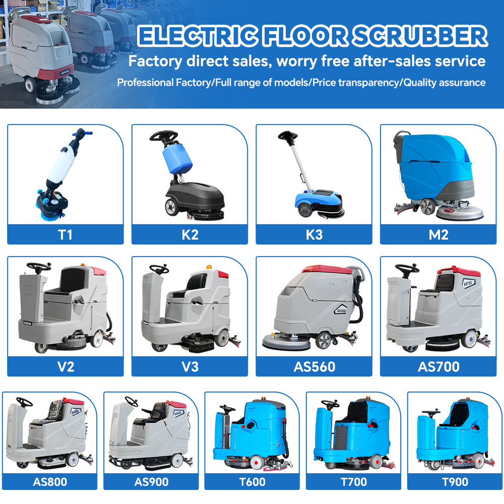 Automatische Reinigungsmaschine Aufsitzer Industrie Scheuersaugmaschine 3