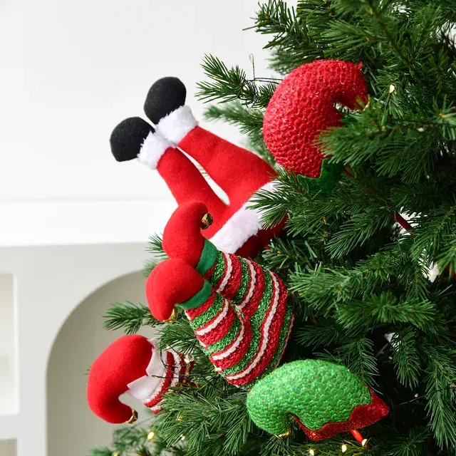 Weihnachtswichtel-Mütze Deko 3