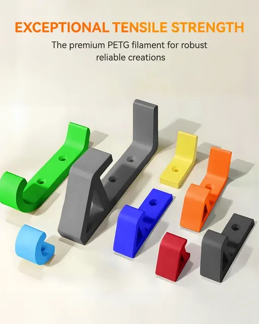 Mehrfarbiges PETG-3D-Filament-Set 1,75 mm, 5 kg 3