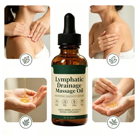 Lymphdrainage-Massageöl