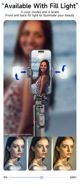 Selfie-Stick mit Stativ 3
