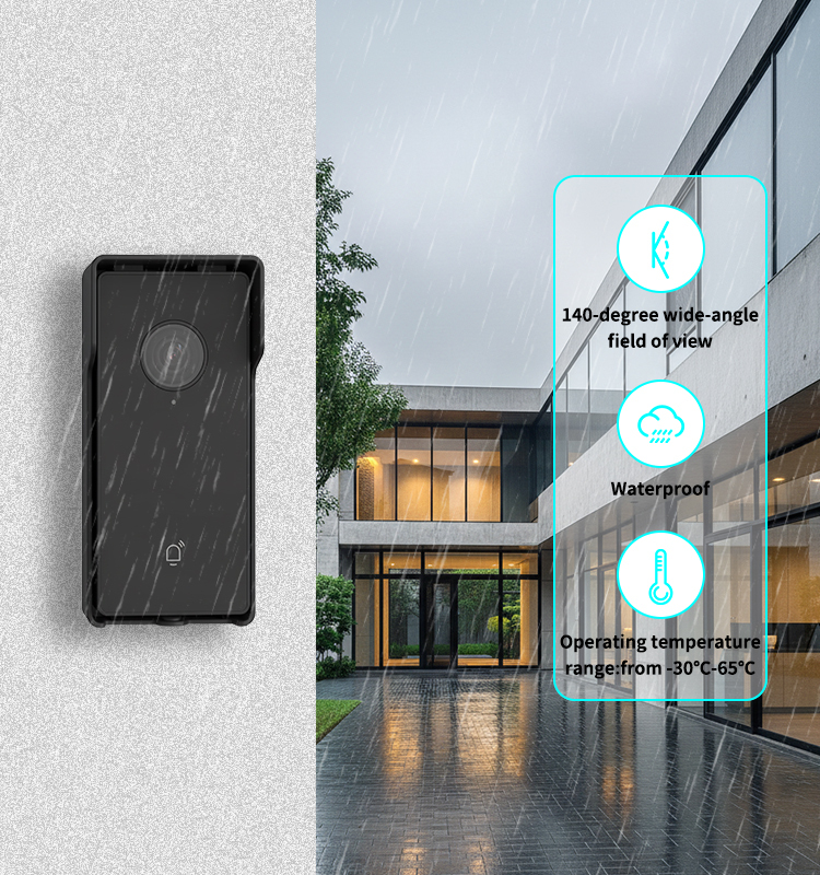 WLAN-Videotürklingel 10-Zoll-Touchscreen Wasserdicht 4