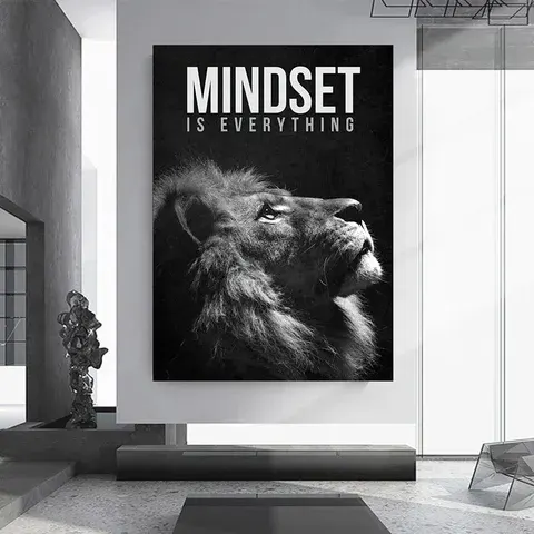 Motivations-Leinwandposter