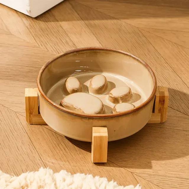 Erhöhter Slow-Feeder Tiernapf 2