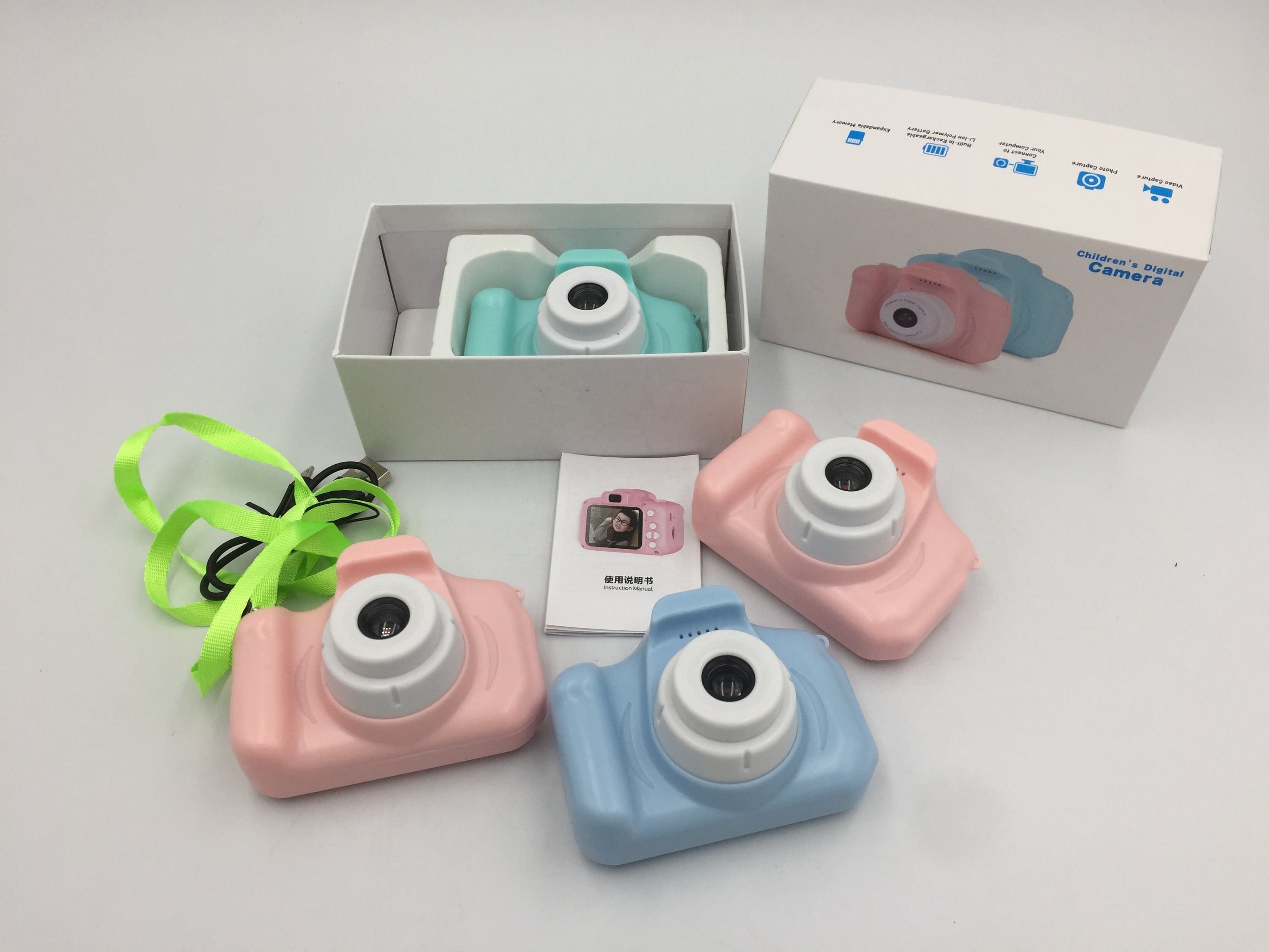 Digitale Kinderkamera mit Spielen 3
