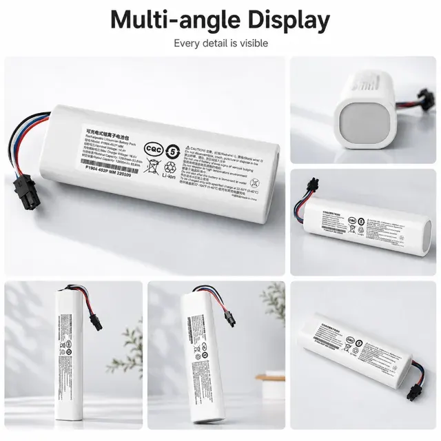 14,4V 12800mAh Li-Ionen-Akku für Saugroboter 3