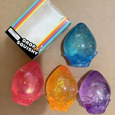 Wassertropfen Blindbox Squeeze-Spielzeug Kawaii