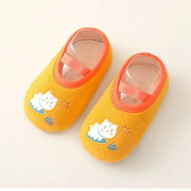 Anti-Rutsch Babysocken mit Gummisohle 4