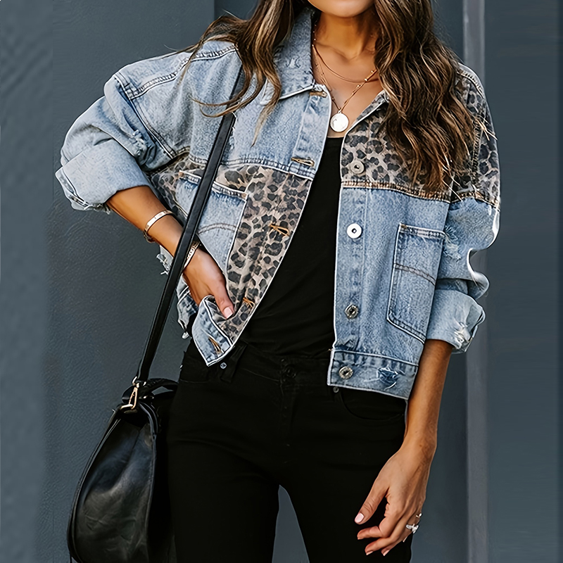 Destroyed Jeansjacke