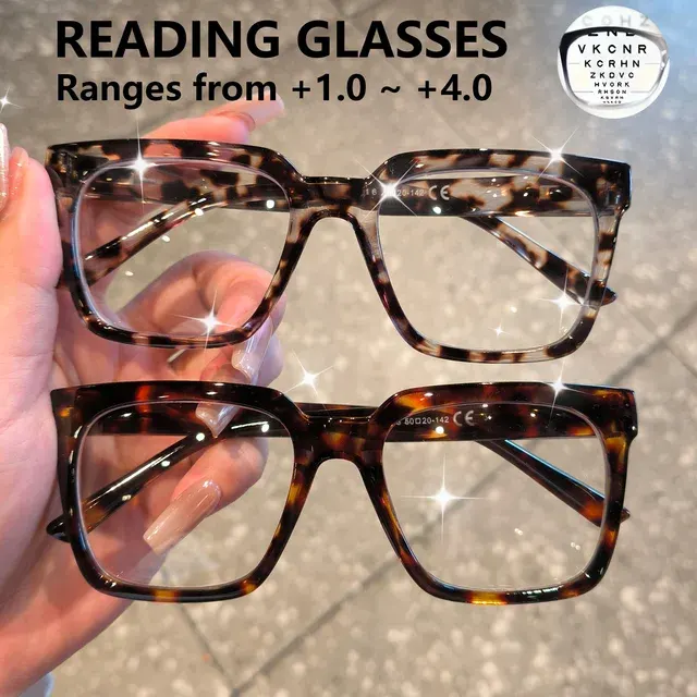 Quadratische Lesebrille 2