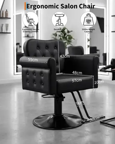 Friseurstuhl hydraulisch