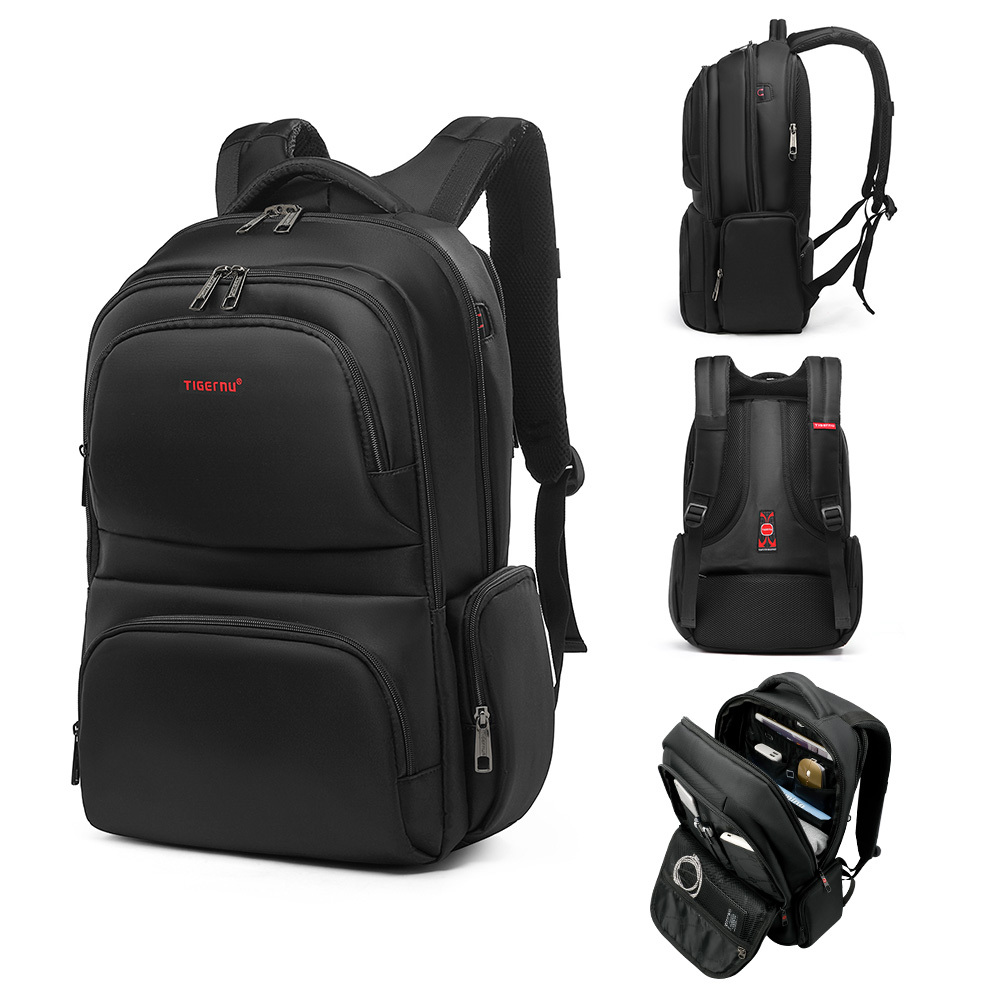 Große Laptop-Rucksack mit USB-Anschluss