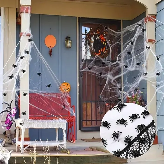 Halloween Spinnen Deko 4