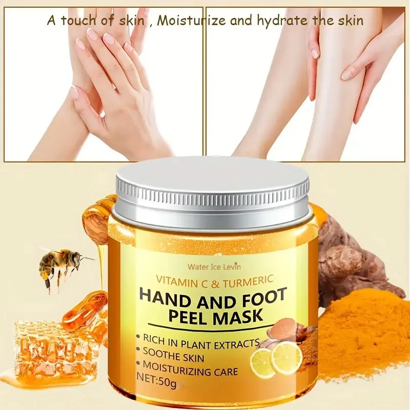 Wachs-Handmaske mit Vitamin C und Kurkuma 4