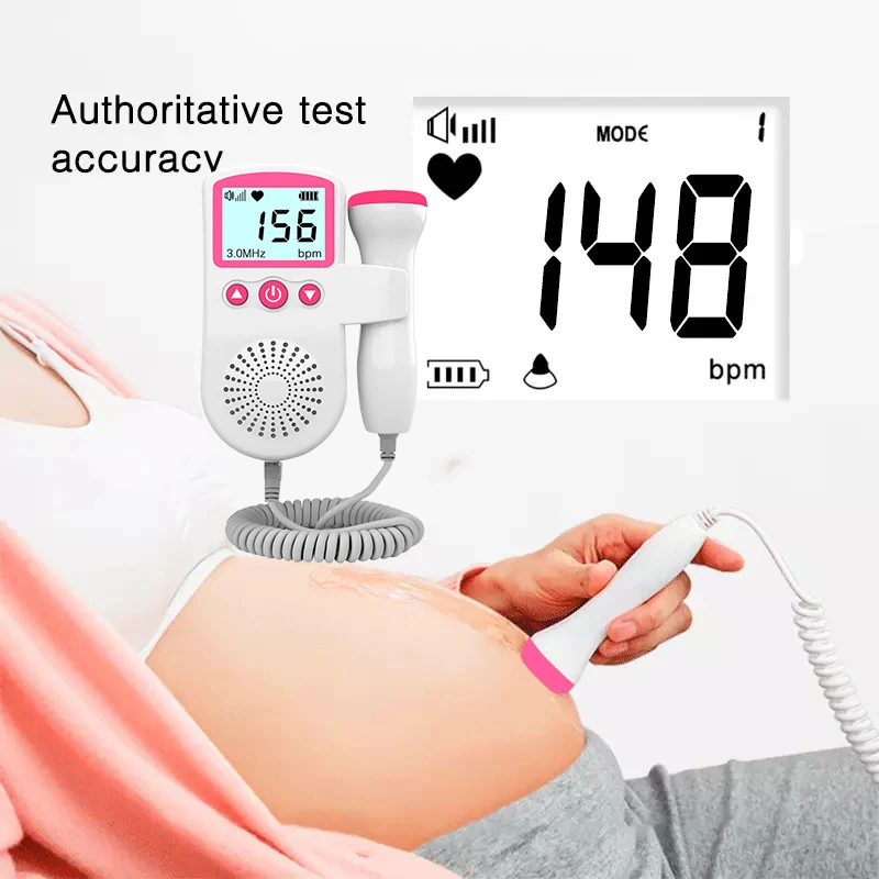 Fetaler Doppler-Herzfrequenzmonitor für Schwangere 2
