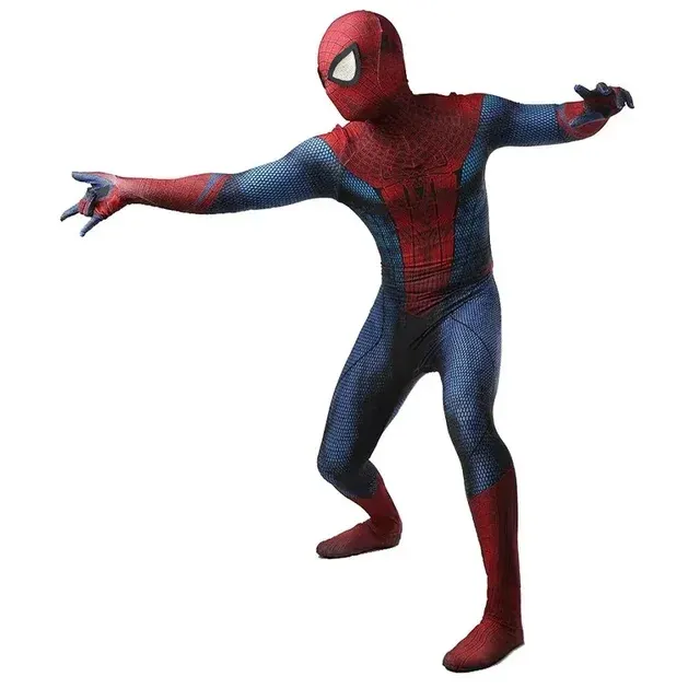 Spinnen-Superhelden-Cosplay-Jumpsuit für Herren 4
