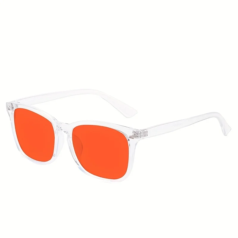 Rotlinsen-Schlafbrille gegen Blaulicht für Männer 4