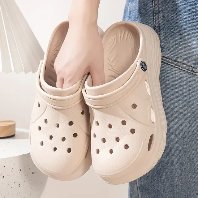 Damen Plateau-Sandalen mit dicker Sohle 3
