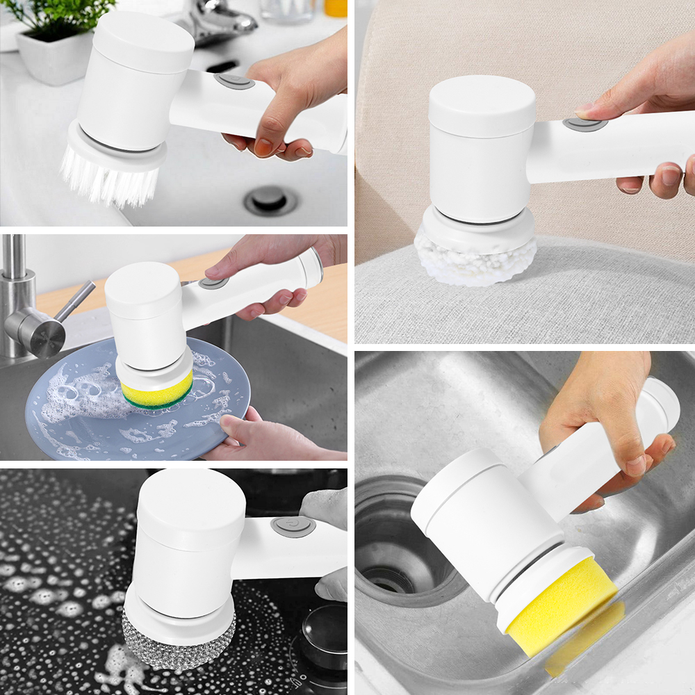 5-in-1 Elektrische Reinigungsbürste für Küche 2