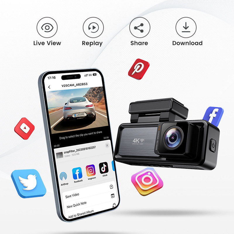 Dashcam vorne und hinten 4