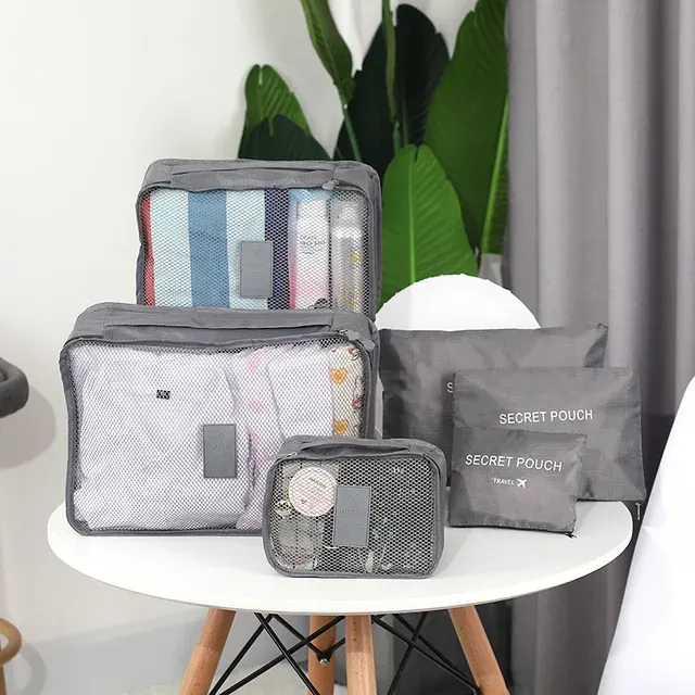 Wasserdichte Kompressions-Packwürfel-Set 6-teilig 4