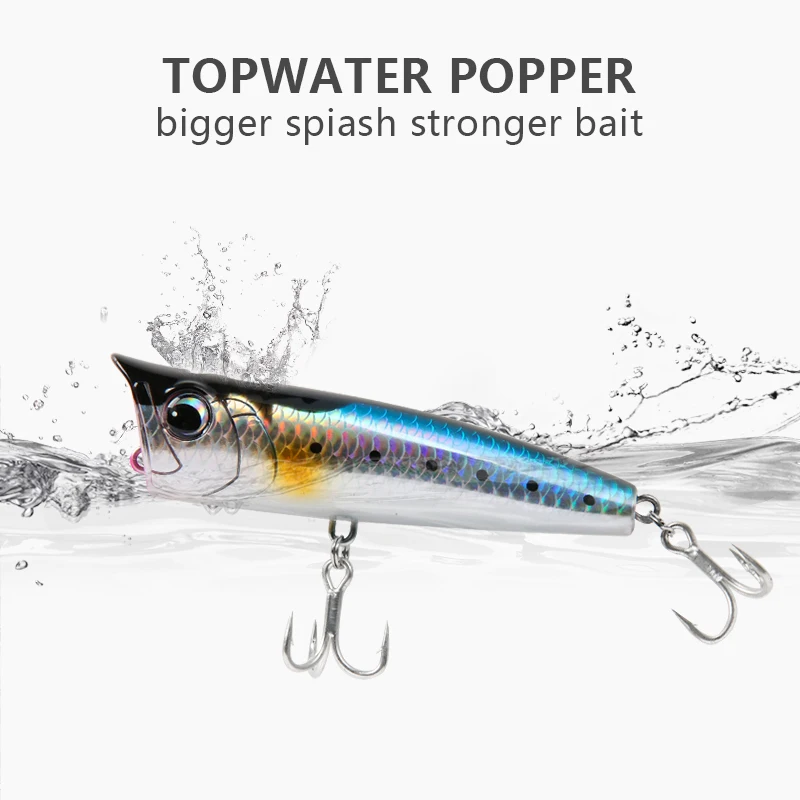Schwimmender Popper Hartköder 8,5-30 g 4