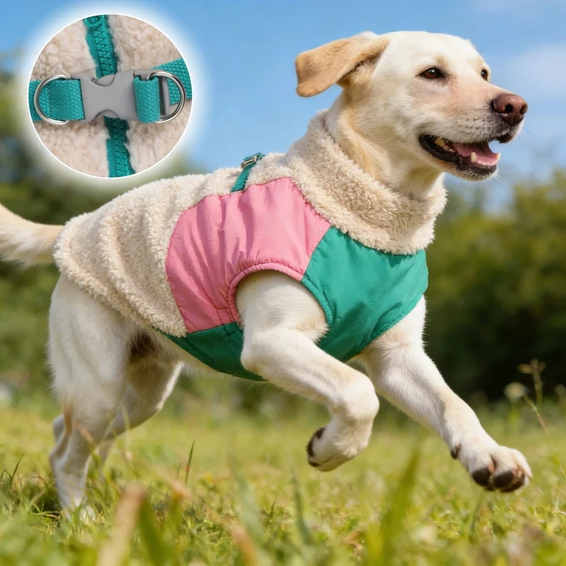 Hundejacke aus Wolle 2