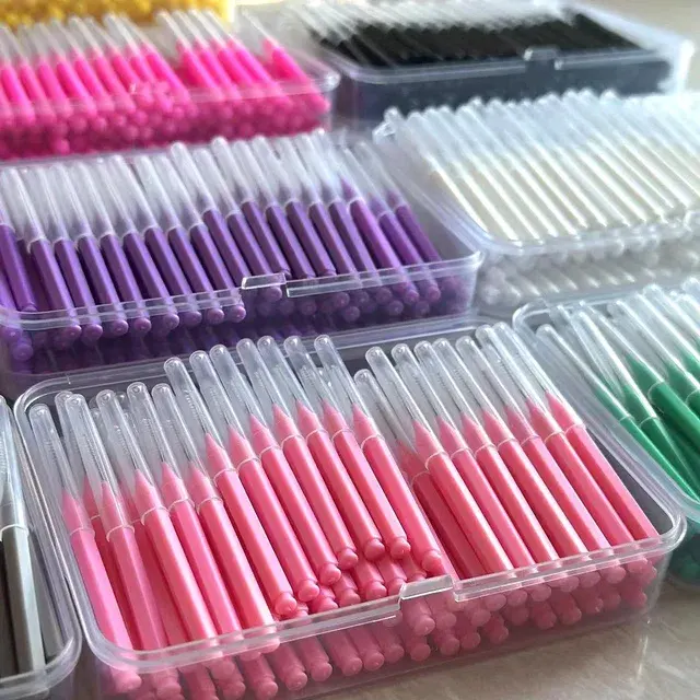 Kieferorthopädische Interdentalbürsten, 100 Stück 3