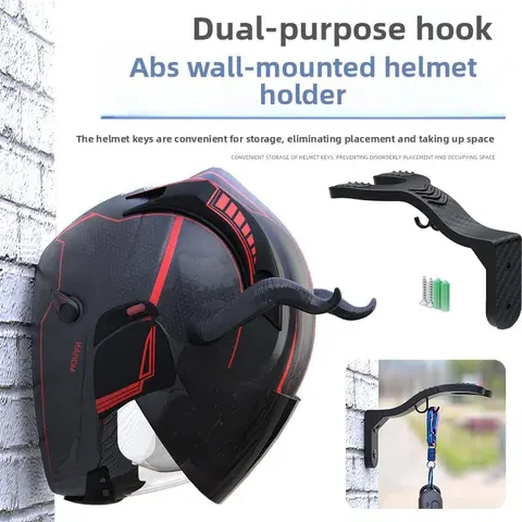 Helmhalter Wand