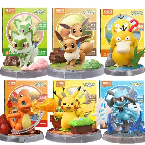 Pokémon-Bausteine-Set mit Actionfiguren