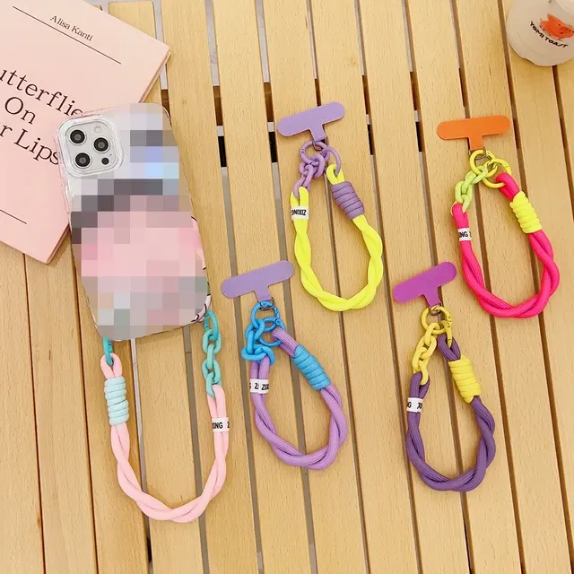 Kurzes Handy-Lanyard mit Anti-Verlust-Handgelenkschlaufe 2