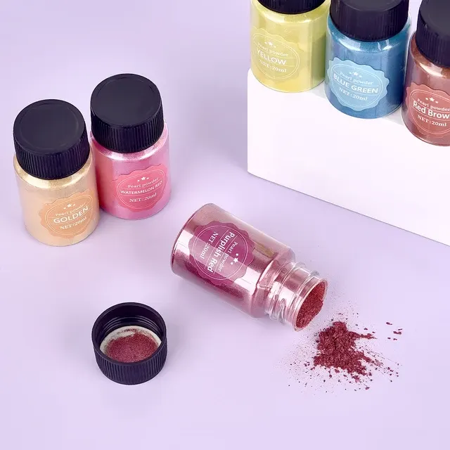 Perlglanz-Glimmerpulver-Set für Epoxidharz 20 ml 3