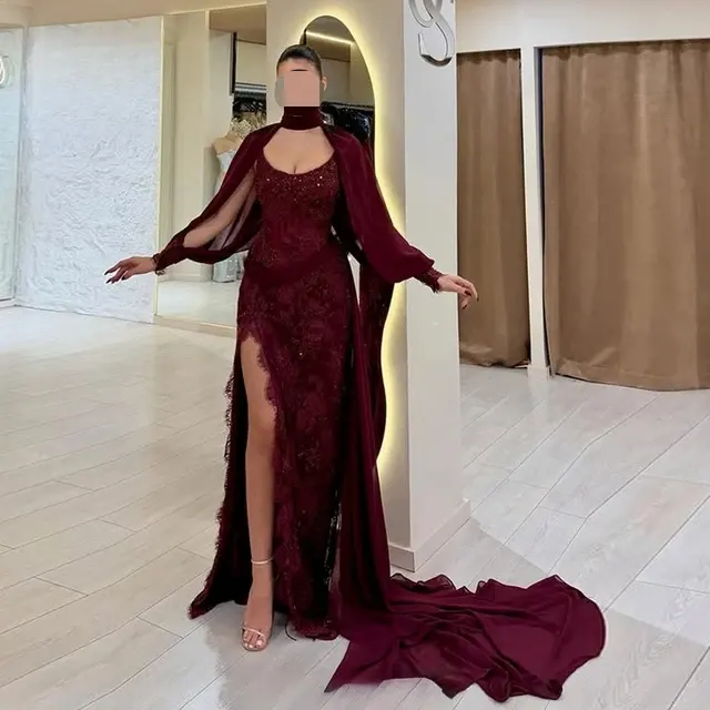 Spitzen-Abendkleid 3