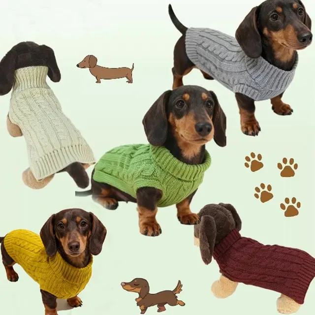 Hunde-Strickpullover 4