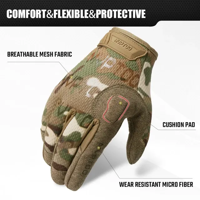 Taktische Vollfinger-Handschuhe 2