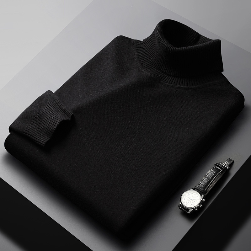 Strick-Rollkragenshirt