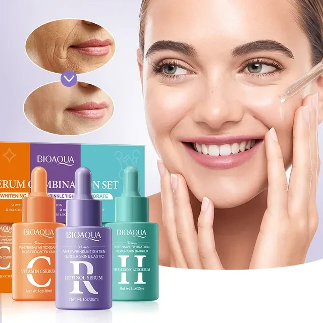 Revitalisierendes Serum-Set mit Vitamin C und Retinol 2
