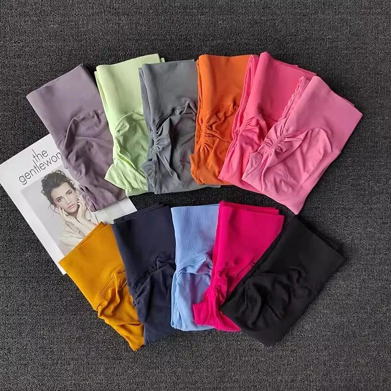 Nahtlose High-Waist Yoga-Leggings 2