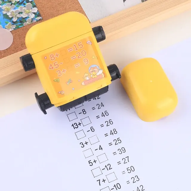 Mathe-Rollenstempel 4