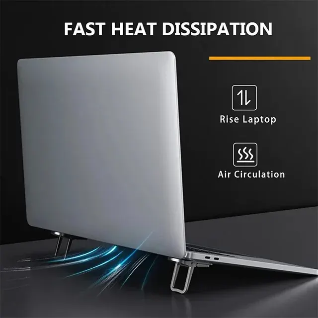Verstellbarer Mini-Laptopständer Tragbar Tastatur 3
