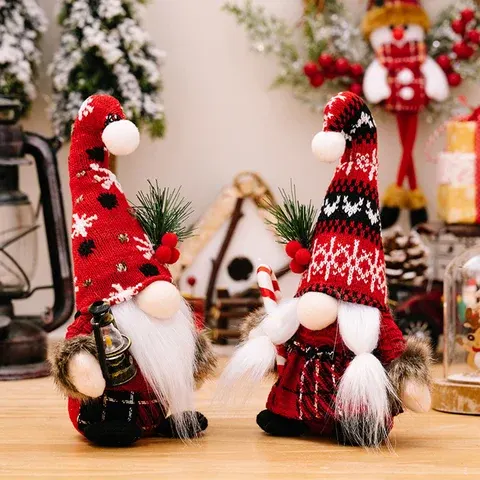 Strick-Wichtel-Ornament
