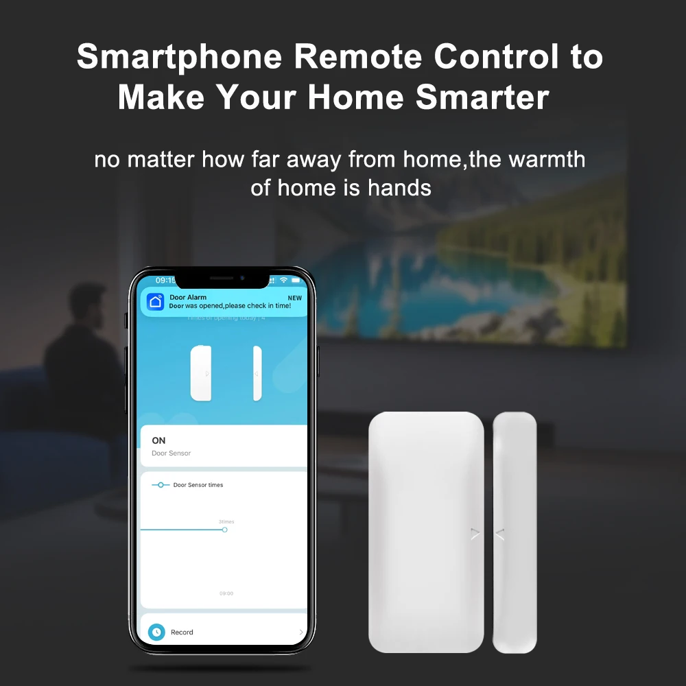 Kabelloser Smart-Home-Tür-Fenstersensor 2