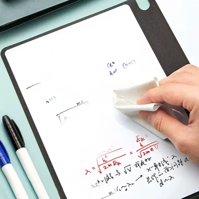 A5-Whiteboard-Notizbuch-Set aus Leder 2