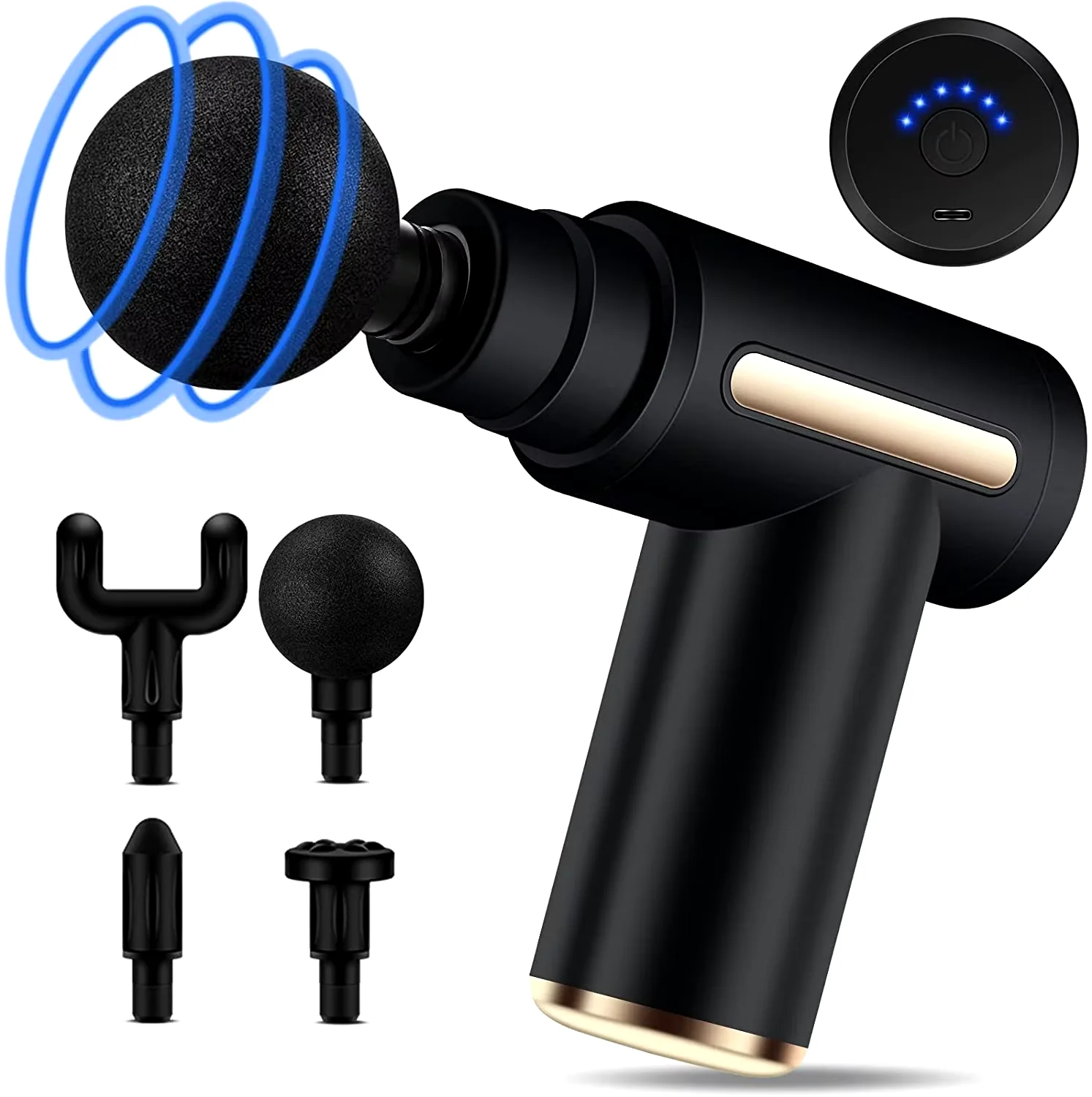 Kompakte Mini-Massagepistole für Reisen 2