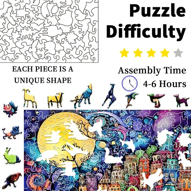 Holzpuzzle 4
