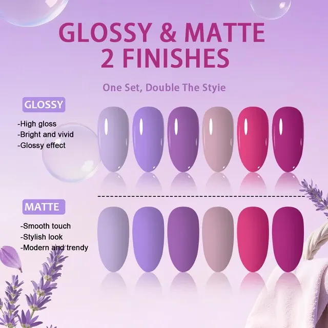 Gel-Nagellack-Set 4