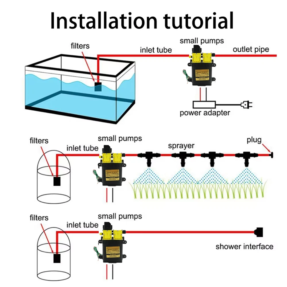 12V Wasserpumpe 3